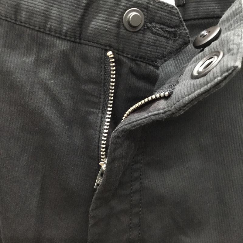 エンポリオアルマーニ EMPORIO ARMANI パンツ デニム、ジーンズ ワイドパンツ カジュアルパンツ ワークパンツ 48 無地 黒 / ブラック /  メンズ USED 古着 中古 10115758