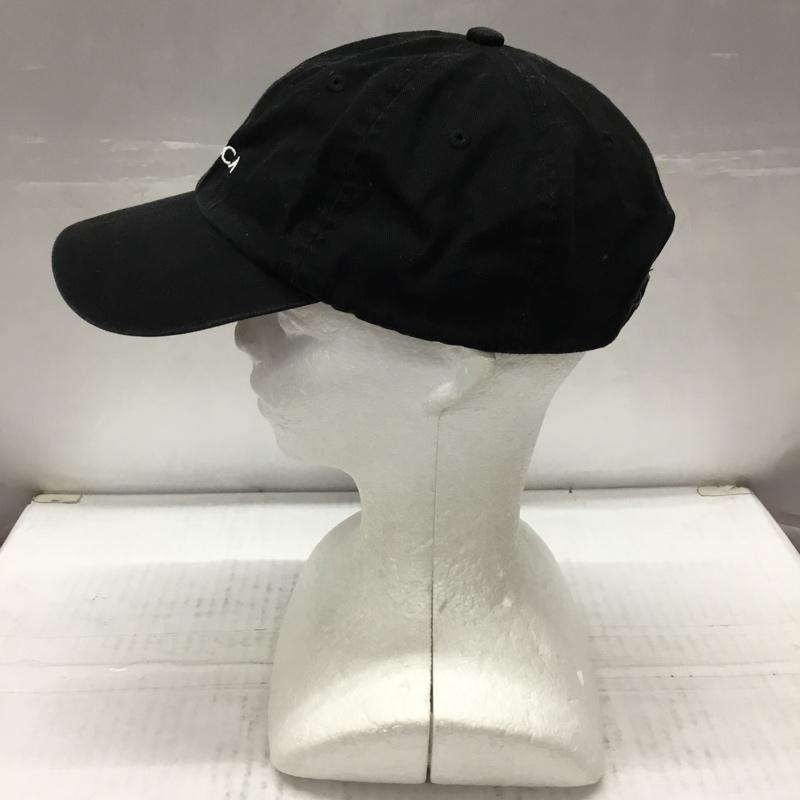 ノーティカ NAUTICA 帽子 キャップ 6パネルキャップ コットン ロゴ、文字 黒 / ブラック /  メンズ USED 古着 中古 10107912