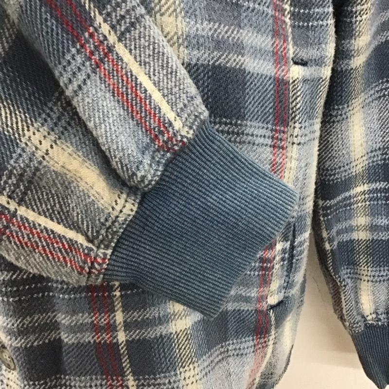 ディセンダント DESCENDANT シャツ、ブラウス 長袖 長袖シャツ チェックシャツ フード付き 1 チェック マルチカラー / マルチカラー /  メンズ USED 古着 中古 10127663