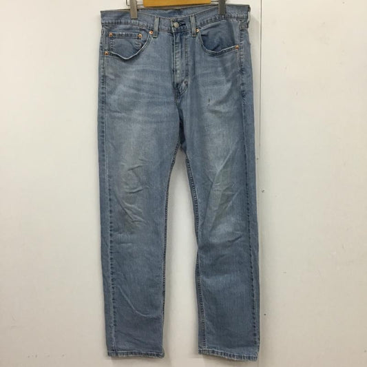 リーバイストラウスアンドコー Levi Strauss & co. パンツ デニム、ジーンズ デニムパンツ ストレートパンツ ワイドパンツ カジュアルパンツ ストレッチパンツ 34 無地 インディゴ / インディゴ /  メンズ USED 古着 中古 10115028