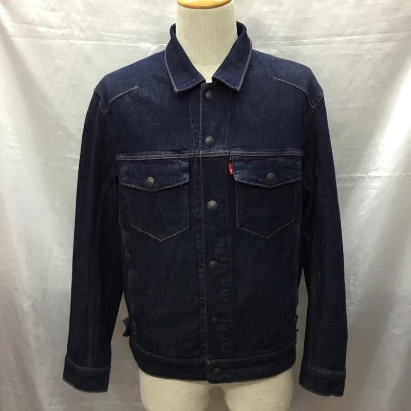 リーバイストラウスアンドコー Levi Strauss & co. ジャケット、上着 ジャケット、ブレザー デニムジャケット カラージャケット 長袖ジャケット ブルゾン Gジャン S 無地 インディゴ / インディゴ /  メンズ USED 古着 中古 10120133