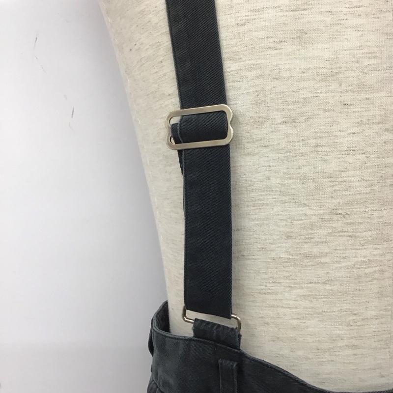 ワイズフォーメン Y s for men ボトムス ボトムス サスペンダー付きパンツ コットン M 無地 黒 / ブラック /  メンズ USED 古着 中古 10107980