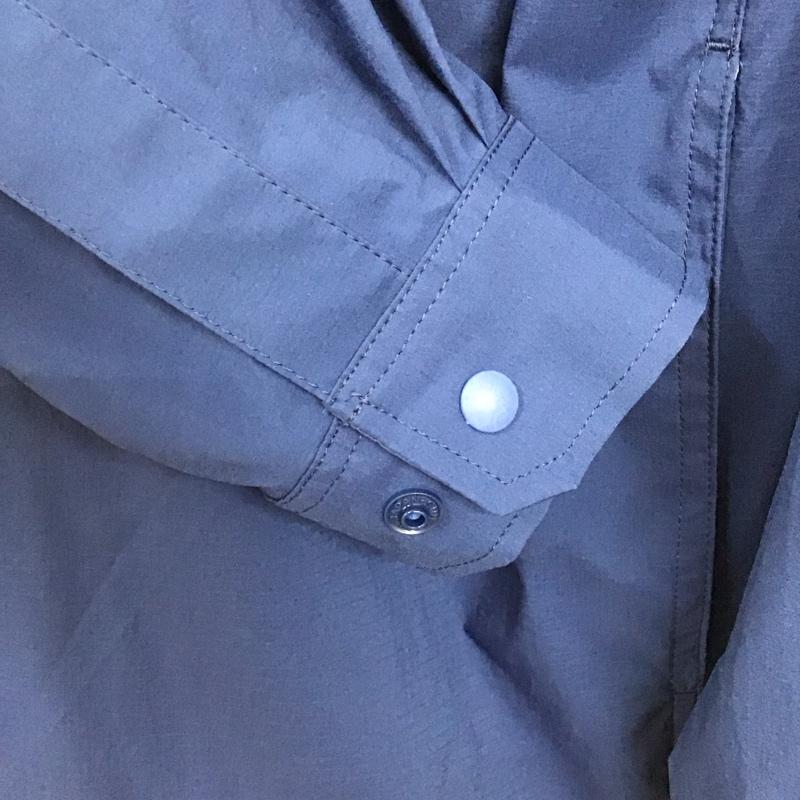 マーモット Marmot シャツ、ブラウス 長袖 tssms402 ライトリップストップシャツ 長袖シャツ カラーシャツ XL 無地 青 / ブルー /  メンズ USED 古着 中古 10136658