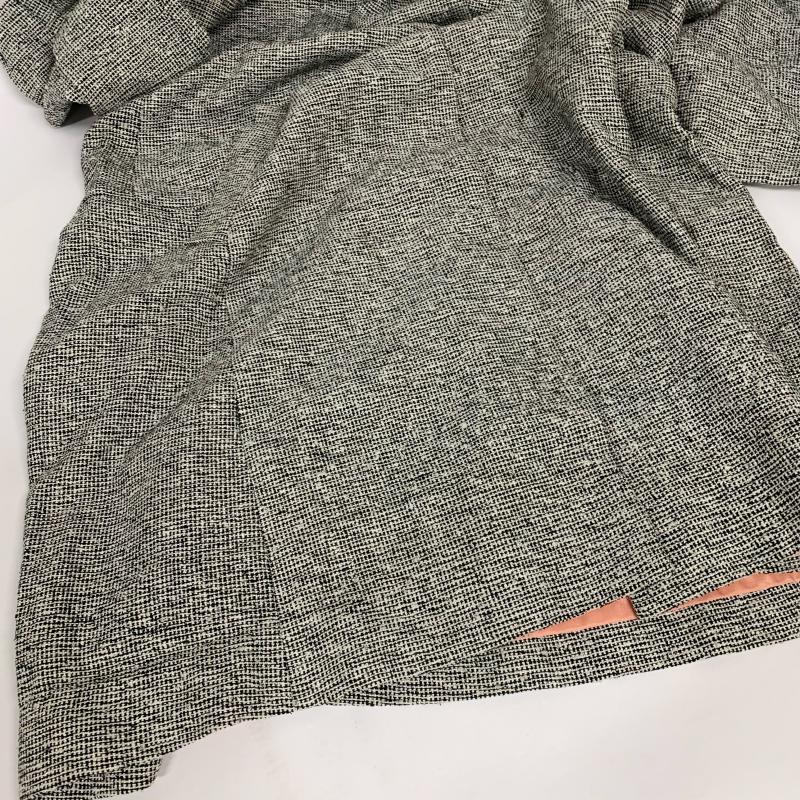 トッカ TOCCA コート コート一般 4  灰 / グレー / X 黒 / ブラック / X 白 / ホワイト /  レディース USED 古着 中古 10031311