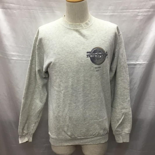 ハードロックカフェ HARD ROCK CAFE トレーナー 長袖 長袖 S ロゴ、文字 灰 / グレー /  メンズ USED 古着 中古 10115633
