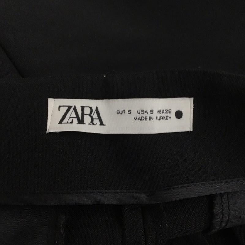 ザラ ZARA パンツ ショートパンツ S 無地 黒 / ブラック /  レディース USED 古着 中古 10139485