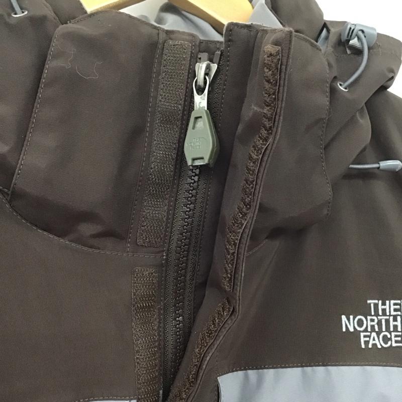 ザノースフェイス THE NORTH FACE ジャケット、上着 ジャケット、ブレザー ns00577 HyVentナイロンジャケット ジップアップジャケット アウター M ロゴ、文字 灰 / グレー / X 茶 / ブラウン /  メンズ USED 古着 中古 10131367