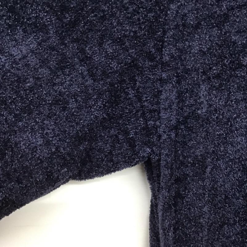 ジェラートピケ gelato pique カーディガン 長袖 長袖カーディガン 前ボタン ニットカーディガン ルームウェア M 無地 紺 / ネイビー /  メンズ USED 古着 中古 10144471