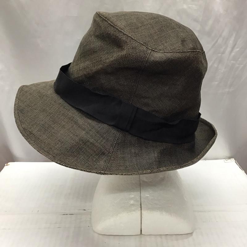 クール COEUR 帽子 ハット ペーパーハット 無地 チャコールグレー / チャコールグレー /  メンズ USED 古着 中古 10118909