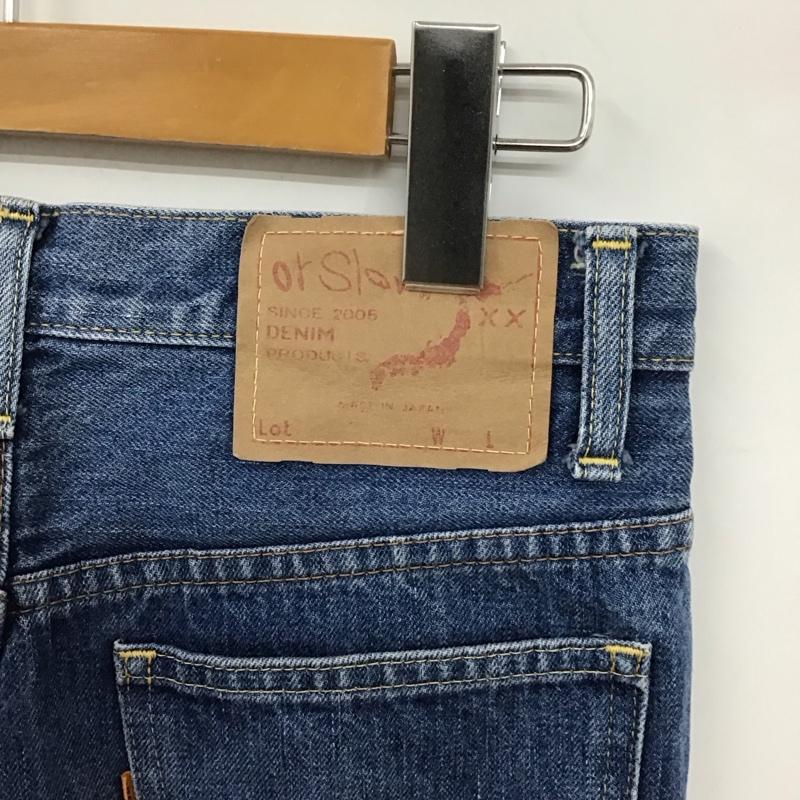 オアスロウ orSlow パンツ デニム、ジーンズ S 無地 水色 / ライトブルー /  レディース USED 古着 中古 10131579