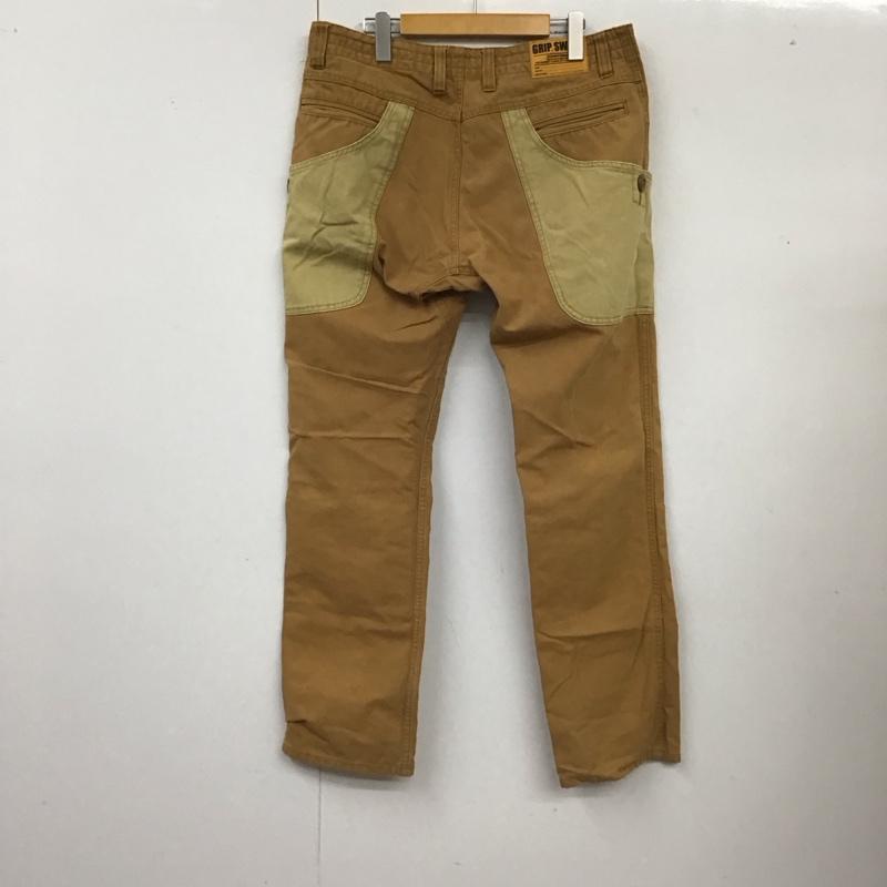 グリップスワニー GRIP SWANY パンツ ワークパンツ、ペインターパンツ GSP-11 L ロゴ、文字 ベージュ / ベージュ /  メンズ USED 古着 中古 10122161