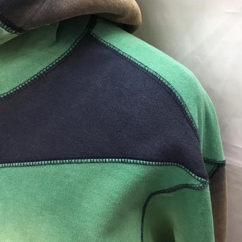 シュプリーム Supreme パーカー 長袖 パッチワークフーディ20AW Patchwork Hooded Sweatshirt M ロゴ、文字 マルチカラー / マルチカラー /  メンズ USED 古着 中古 10113439