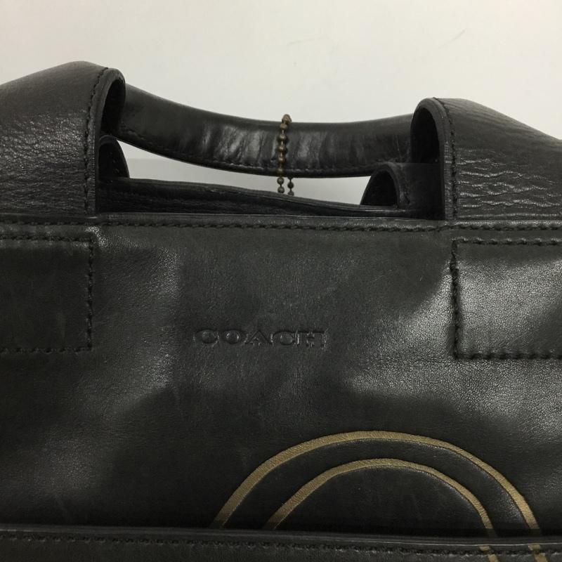 コーチ COACH トートバッグ トートバッグ F1276-70801 HG2012 Limited Edition 2WAY ショルダー  黒 / ブラック /  メンズ USED 古着 中古 10149482
