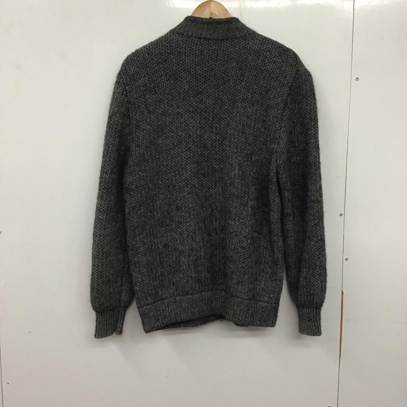古着 USED ジャケット、上着 ジャンパー、ブルゾン ニット 無地 黒 / ブラック /  メンズ USED 古着 中古 10139463