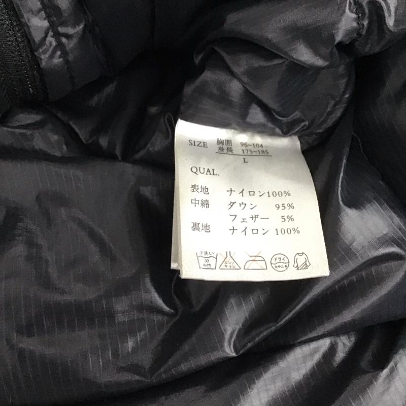 マーモット Marmot ジャケット、上着 ジャンパー、ブルゾン ジップアップジャケット ナイロンジャケット アウター L ロゴ、文字 黒 / ブラック /  メンズ USED 古着 中古 10132076