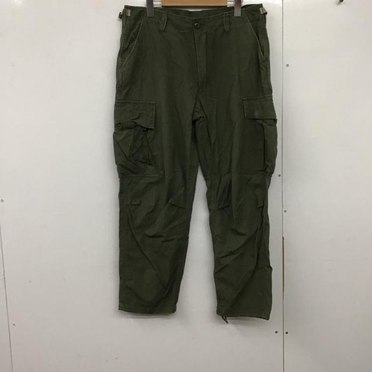 ミリタリー ミリタリー パンツ ワークパンツ、ペインターパンツ ミリタリーパンツ ワイドパンツ カジュアルパンツ M 無地 カーキ / カーキ /  メンズ USED 古着 中古 10142430