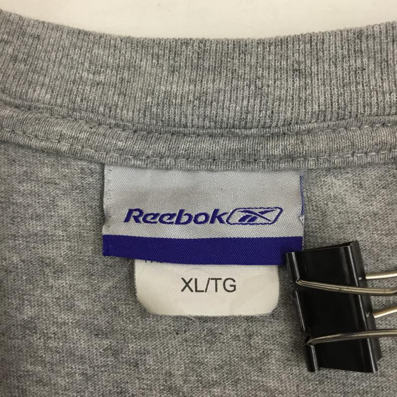 リーボック Reebok Tシャツ 半袖 New York Knicks basketball Tシャツ XL ロゴ、文字 X プリント 灰 / グレー / X 青 / ブルー / X 橙 / オレンジ /  メンズ USED 古着 中古 10130855