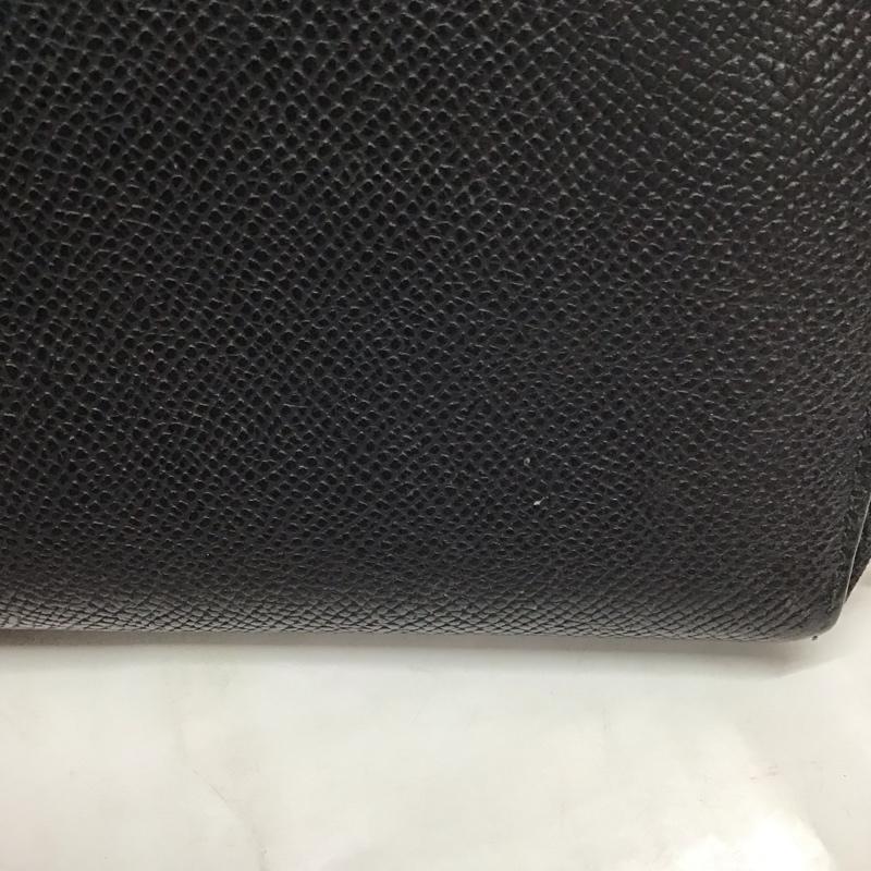 ブルガリ Bvlgari 財布 長財布 ラウンドファスナー 20886 無地 黒 / ブラック /  メンズ USED 古着 中古 10116982