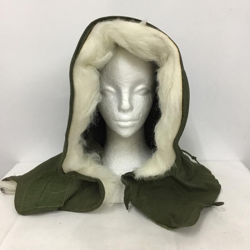 古着 USED ファッション小物 ファッション小物 DSA100-77-C-1521 ミリタリー フード FUR RUFF OG-107 無地 カーキ / カーキ /  メンズ USED 古着 中古 10140611