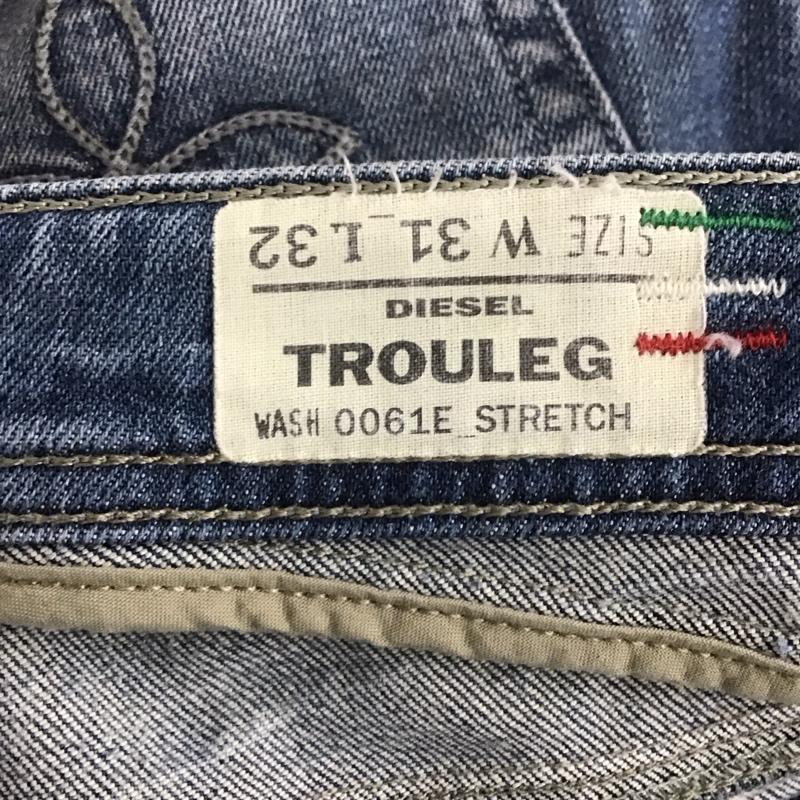 ディーゼル DIESEL パンツ デニム、ジーンズ デニムパンツ スリムパンツ ストレッチパンツ ジーンズ 31インチ 無地 インディゴ / インディゴ /  メンズ USED 古着 中古 10108489