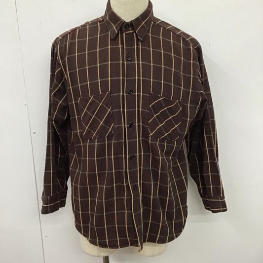 ビックマック BIGMAC シャツ、ブラウス 長袖 長袖シャツ チェックシャツ カラーシャツ ポケットシャツ 80s usa製 L チェック マルチカラー / マルチカラー /  メンズ USED 古着 中古 10125010