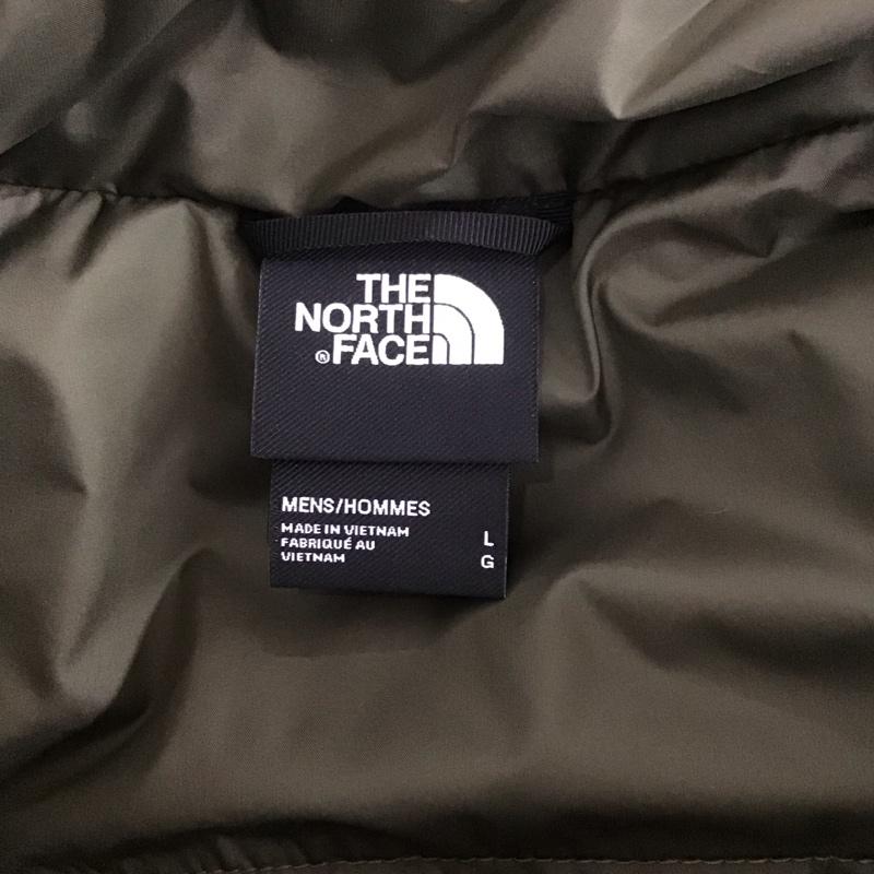 ザノースフェイス THE NORTH FACE ジャケット、上着 ジャンパー、ブルゾン ND52115Z ダウンジャケット ジップアップジャケット アウター カジュアルジャケット L ロゴ、文字 カーキ / カーキ /  メンズ USED 古着 中古 10106771