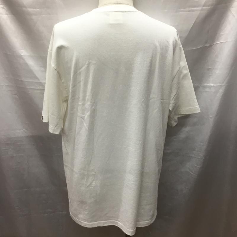 アベイシングエイプ A BATHING APE Tシャツ 半袖 BUSY WORKS XL プリント 白 / ホワイト /  メンズ USED 古着 中古 10117079