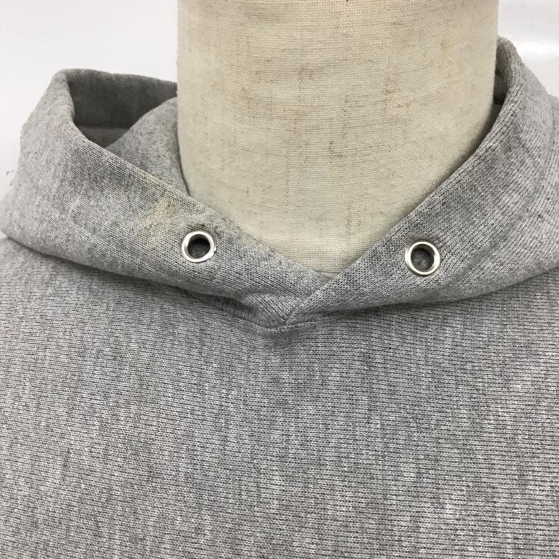 チャンピオン Champion パーカー 長袖 フーディ 00s Reverse Weave S 無地 灰 / グレー /  メンズ USED 古着 中古 10121758