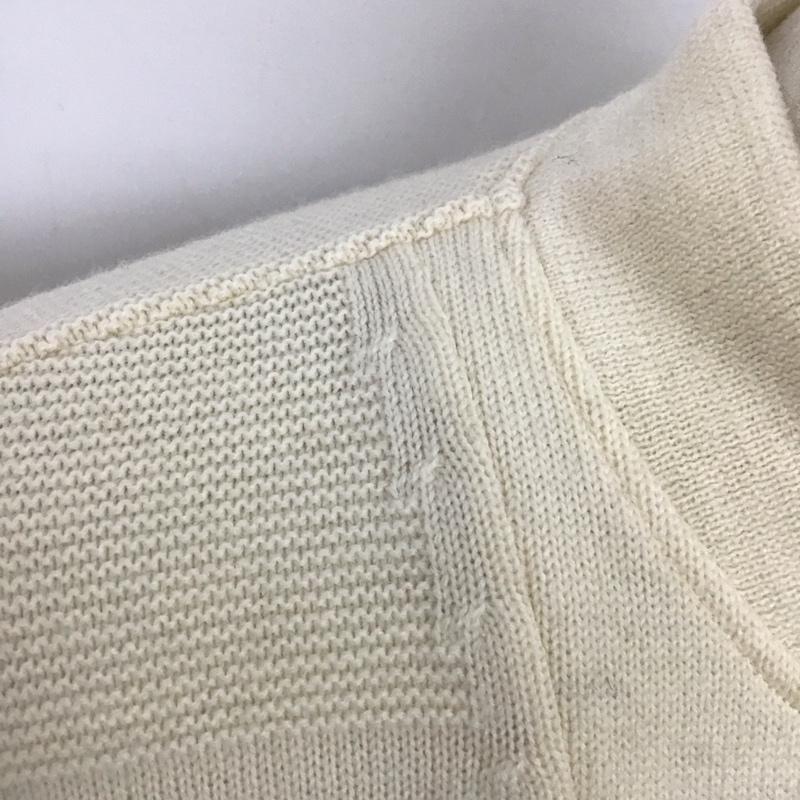 オプチチュード EYEbyOptitude ニット、セーター 長袖 1 無地 オフホワイト / オフホワイト /  メンズ USED 古着 中古 10111718