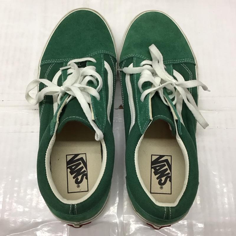 バンズ VANS スニーカー スニーカー V36CF COLORS OLD SKOOL 28.5cm 28.5cm ロゴ、文字 緑 / グリーン / X 白 / ホワイト /  メンズ USED 古着 中古 10114530