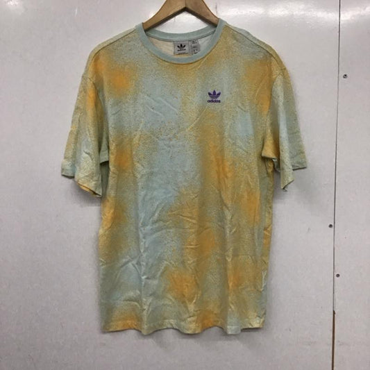 アディダス adidas Tシャツ 半袖 hl6598 半袖カットソー プリントTシャツ S ロゴ、文字 マルチカラー / マルチカラー /  メンズ USED 古着 中古 10138895