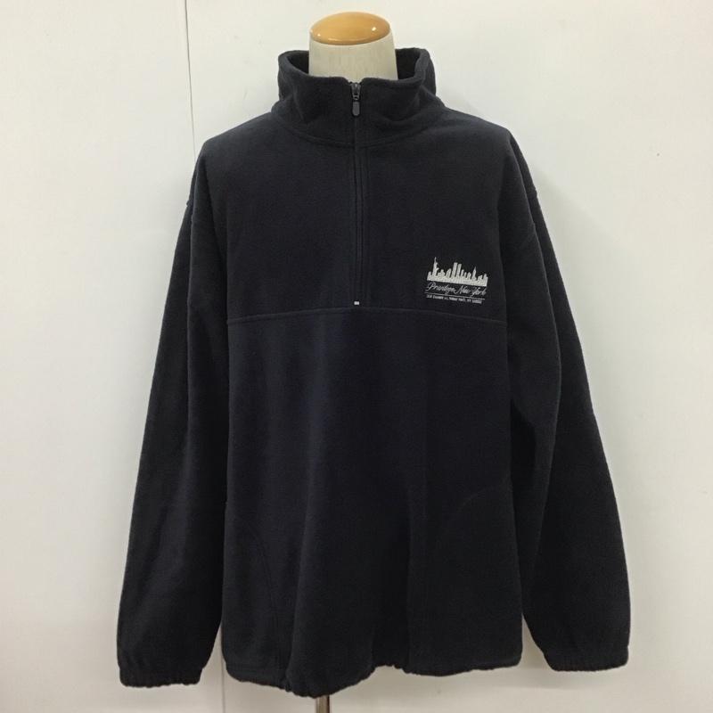 プリビレッジ PRIVILEGE ジャケット、上着 ジャンパー、ブルゾン フリース ハーフジップ XXL 無地 紺 / ネイビー /  メンズ USED 古着 中古 10107849