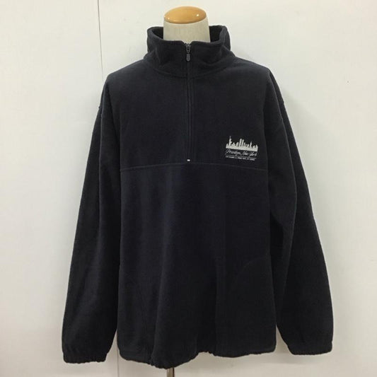 プリビレッジ PRIVILEGE ジャケット、上着 ジャンパー、ブルゾン フリース ハーフジップ XXL 無地 紺 / ネイビー /  メンズ USED 古着 中古 10107849