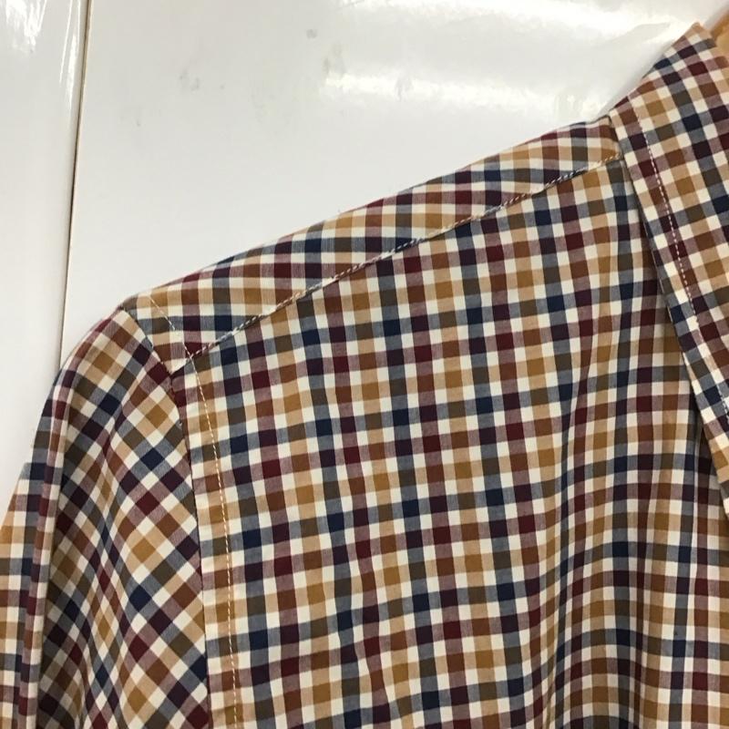 フレッドペリー FRED PERRY シャツ、ブラウス 長袖 長袖シャツ チェックシャツ カラーシャツ ボタンダウンシャツ M チェック マルチカラー / マルチカラー /  メンズ USED 古着 中古 10131109