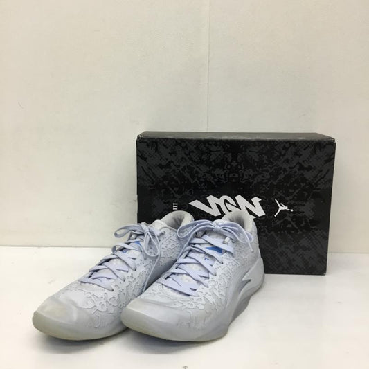 ナイキ NIKE スニーカー スニーカー DR0676-400 Jordan Zion 3 Half Blue/University Blue 27.0cm ロゴ、文字 水色 / ライトブルー /  メンズ USED 古着 中古 10138518