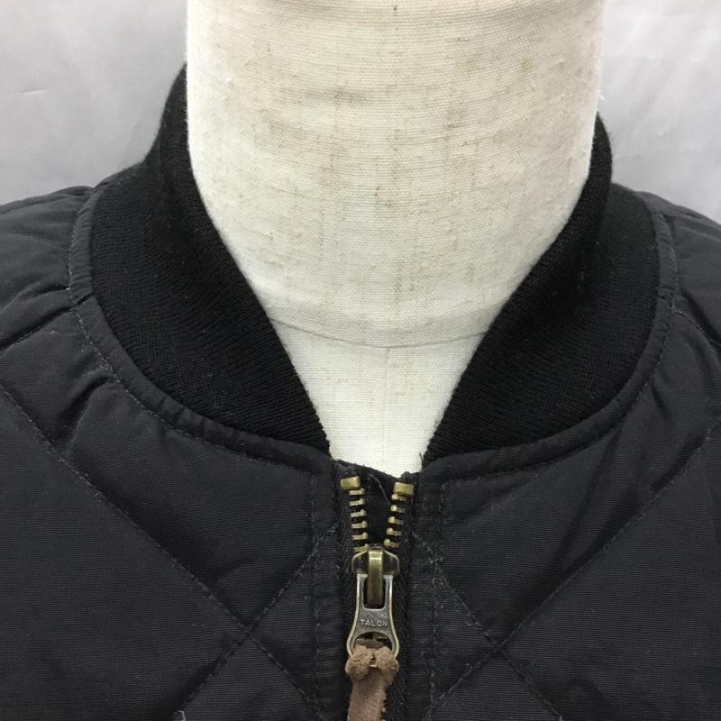 エディーバウアー Eddie Bauer ジャケット、上着 ジャンパー、ブルゾン ジップアップジャケット ジャンパー アウター ダウンジャケット キルティングジャケット M 無地 黒 / ブラック /  メンズ USED 古着 中古 10111320