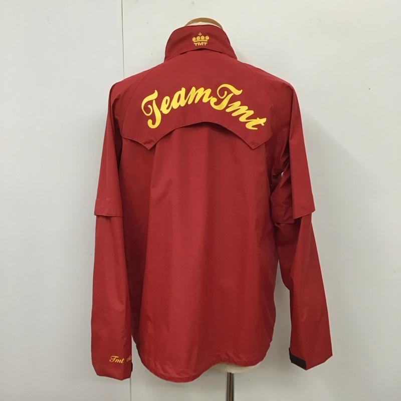 ティーエムティークラシック TMT Classic ジャケット、上着 ジャケット、ブレザー TJK-F11CL03 2WAY 半袖 ナイロンジャケット XL ロゴ、文字 赤 / レッド /  メンズ USED 古着 中古 10118757