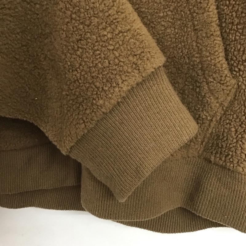 グラフペーパー Graphpaper パーカー 長袖 gu183-70100 プルオーバーパーカー フリース 1 無地 茶 / ブラウン /  メンズ USED 古着 中古 10146201