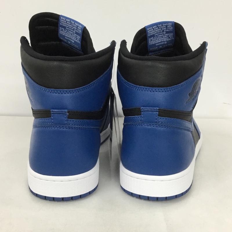 ナイキ NIKE スニーカー スニーカー 555088-404 AIR JORDAN 1 RETRO HIGH OG 29cm 箱有 29.0cm ロゴ、文字 黒 / ブラック / X 青 / ブルー /  メンズ USED 古着 中古 10141921