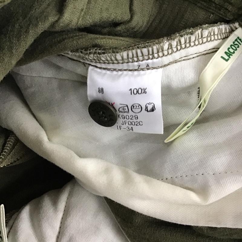 ラコステ LACOSTE スカート ロングスカート コーデュロイ 42 無地 カーキ / カーキ /  レディース USED 古着 中古 10140638