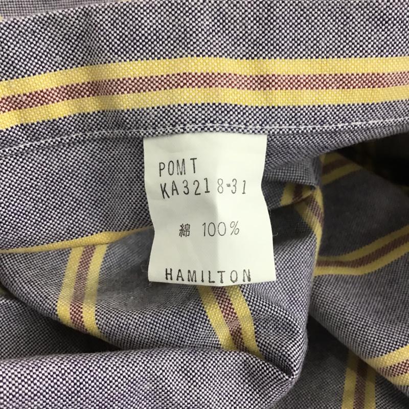 ラルフローレン RALPHLAUREN シャツ、ブラウス 長袖 長袖シャツ ストライプシャツ カジュアルシャツ ボタンダウンシャツ M ストライプ 赤 / レッド / X 黄 / イエロー / X 水色 / ライトブルー /  メンズ USED 古着 中古 10105602