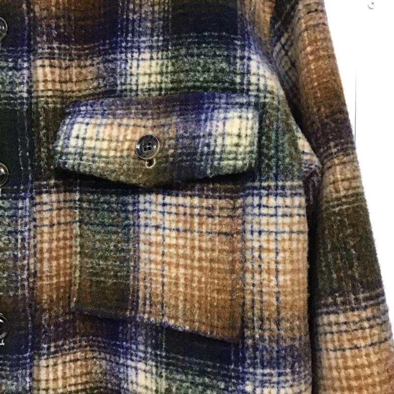 アングリッド Ungrid ジャケット、上着 ジャンパー、ブルゾン アウター ロングジャケット コート S チェック マルチカラー / マルチカラー /  レディース USED 古着 中古 10145404