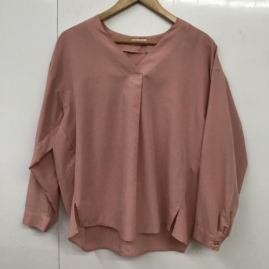 レプシィム LEPSIM カットソー 長袖 M 無地 桃 / ピンク /  レディース USED 古着 中古 10131145