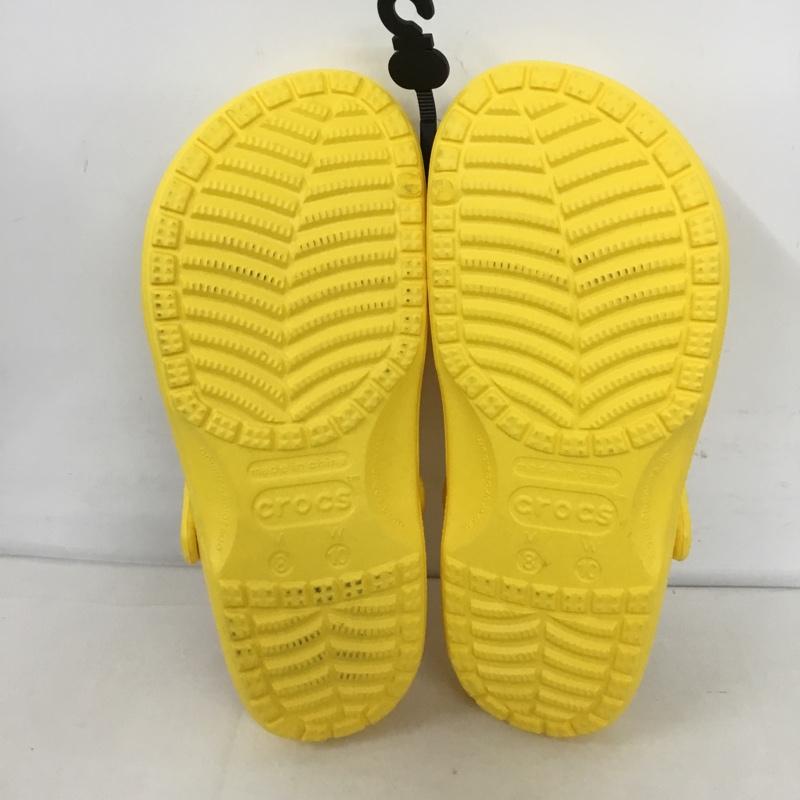 クロックス crocs サンダル サンダル 26.0cm 無地 黄 / イエロー /  メンズ USED 古着 中古 10125450