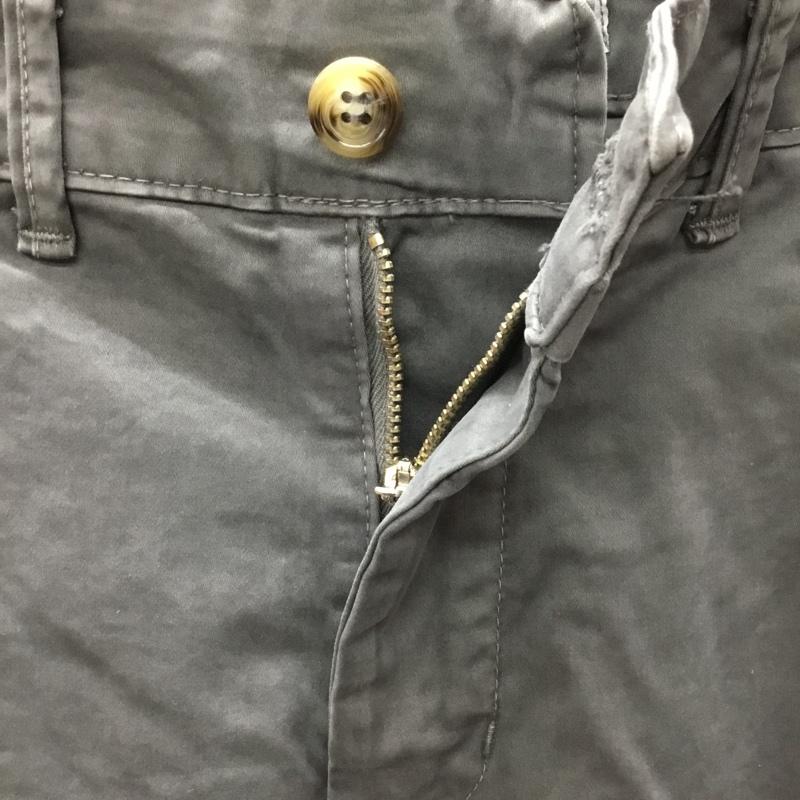古着 USED パンツ チノパン チノパン カジュアルパンツ ワイドパンツ ストレートパンツ 46 無地 灰 / グレー /  メンズ USED 古着 中古 10119408