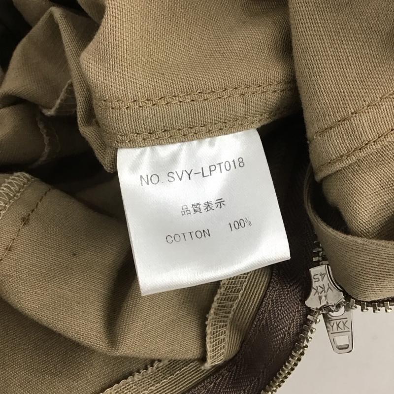 サボイクロージング SAVOYCLOTHING パンツ チノパン SVY-LPT018 コットン XS 無地 ベージュ / ベージュ /  レディース USED 古着 中古 10146937