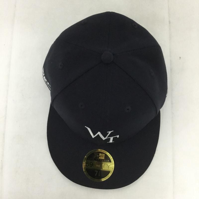 ダブルタップス WTAPS 帽子 キャップ 251NENED-HT02 59FIFTY LOW PROFILE NEWERA ロゴ、文字 紺 / ネイビー /  メンズ USED 古着 中古 10131703