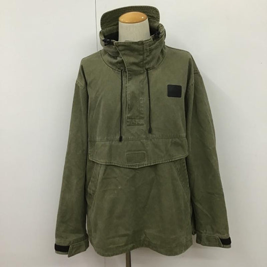 ザラメン ZARA MAN ジャケット、上着 ジャケット、ブレザー プルオーバーミリタリージャケット カジュアルジャケット パーカー アウター XL 無地 カーキ / カーキ /  メンズ USED 古着 中古 10105613