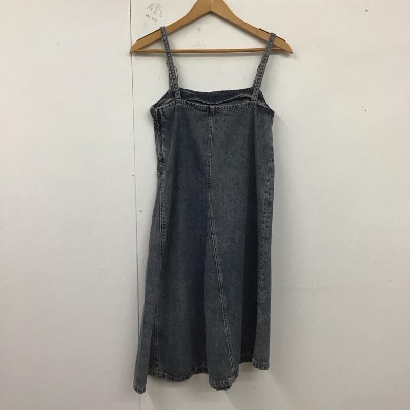 ザラ ZARA ワンピース ロングスカート デニムワンピース XS 無地 インディゴ / インディゴ /  レディース USED 古着 中古 10124810