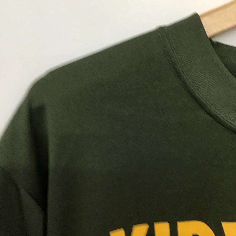 アンダーカバー UNDERCOVER Tシャツ 半袖 半袖カットソー プリントTシャツ クルーネックカットソー L ロゴ、文字 カーキ / カーキ /  メンズ USED 古着 中古 10148904